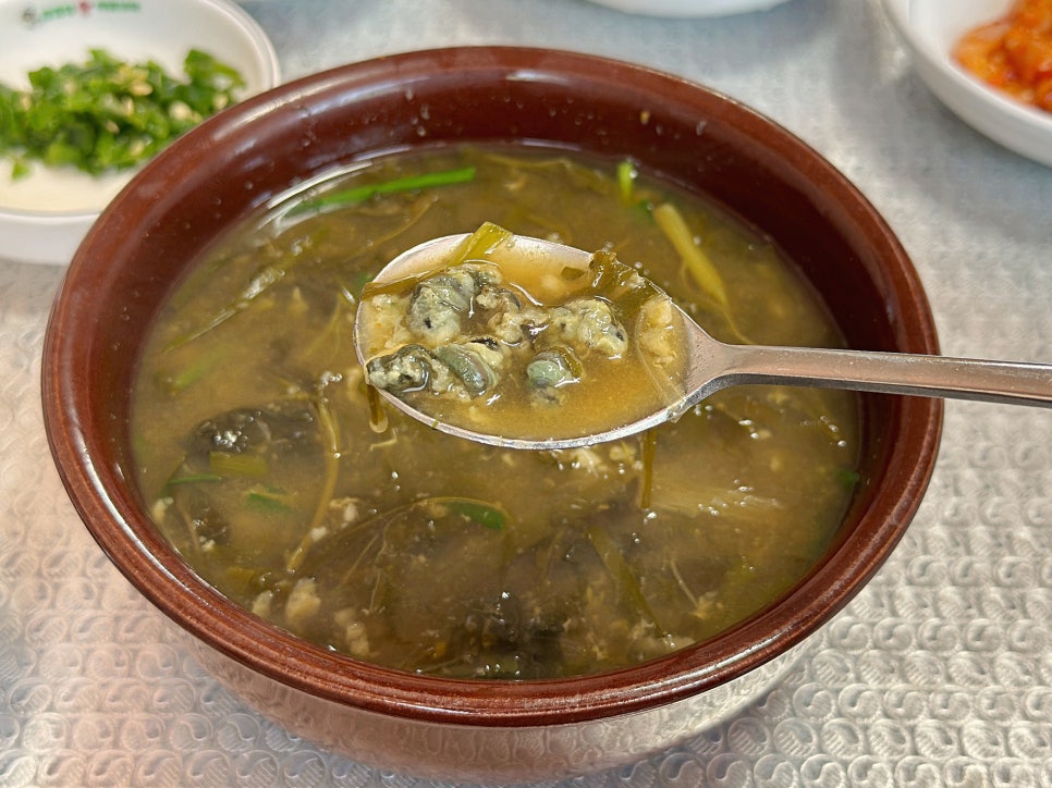 괴산 성지 올갱이국밥