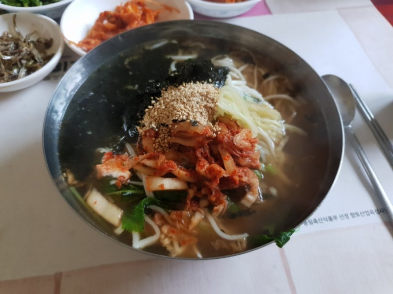 안동 성지 건진국수